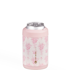 Can Cooler 12oz | 2-in-1 Insulated Standard Can Cooler, Screw-Top Lock – Bouquet