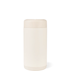 Slim Can Cooler 12oz | Insulated Stainless Steel Skinny Can Holder – Cream