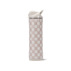 Ease2o 24oz | 2-in-1 Water Bottle with Soft Straw & Chug Spout – Sandstone