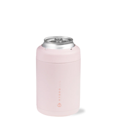 Can Cooler 12oz | 2-in-1 Insulated Standard Can Cooler, Screw-Top Lock – Pink Sand