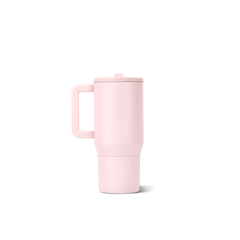 Traveler 20oz | Compact Insulated Tumbler with Handle – Pink Sand