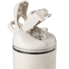 Ease2o 32oz | Compact Water Bottle with Straw & Chug Spout – Linen