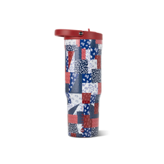 Sport 32oz | Leakproof Insulated Water Bottle, Workout & Hike – Quilted Americana
